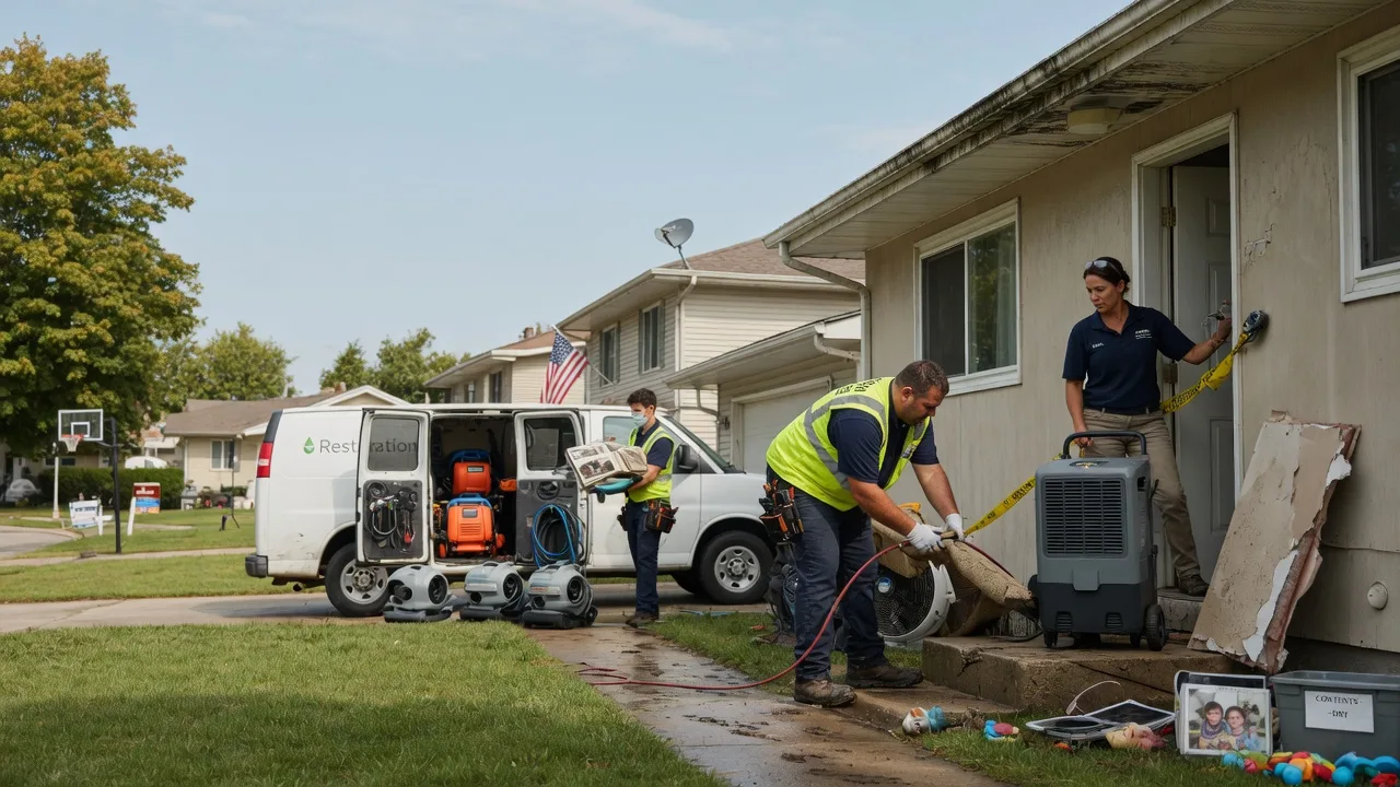 Water Damage Restoration in Fowler, IL near me